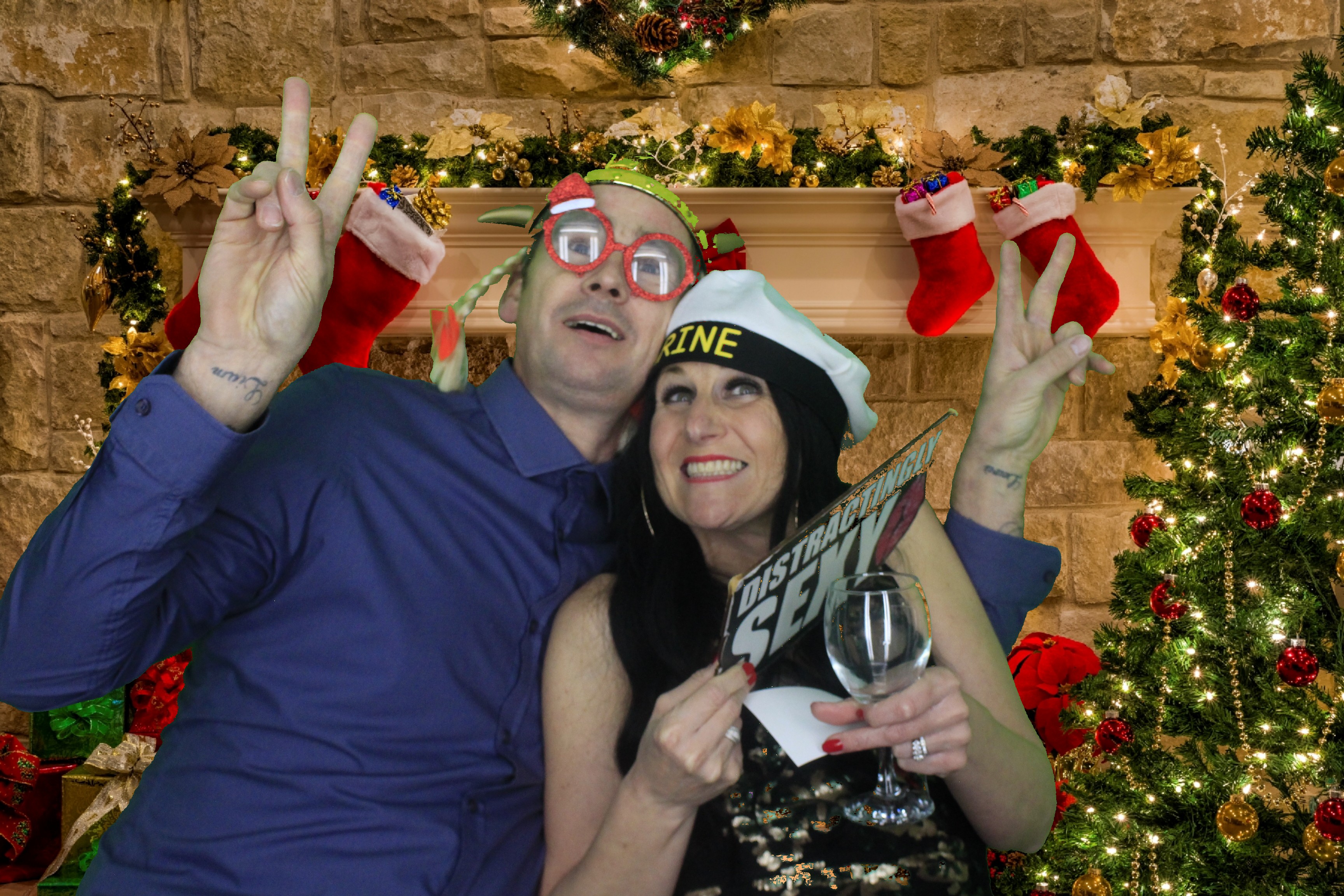 HMS Warrior Christmas Party | View more photos from the event at gallery.myphotoboothexperience.co.uk/u/MyPhotoBoothExperienceLtd/HMS-Warrior-Christmas-Party-0